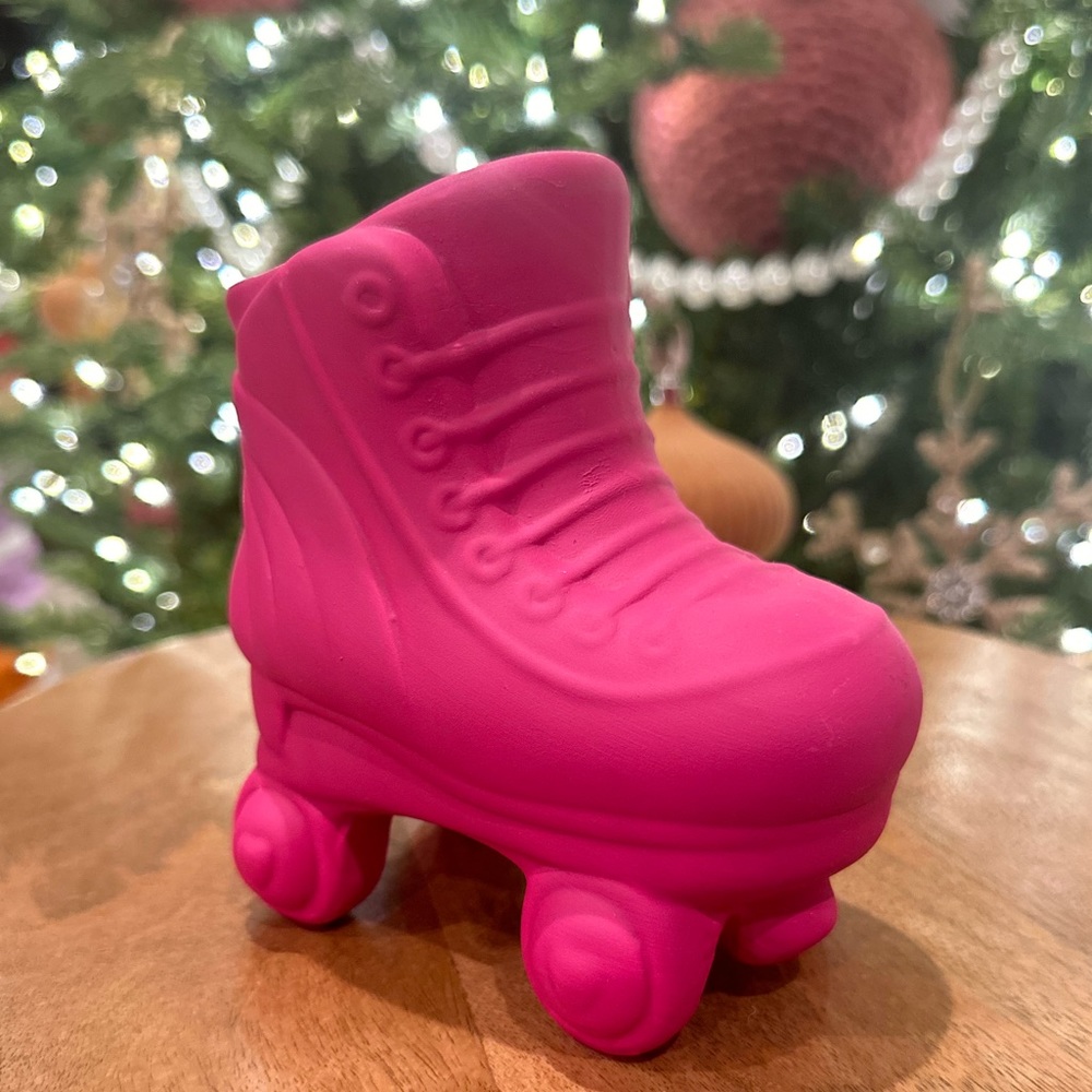 Target playground dollar spot hot pink skate pencil holder planter pot ceramic - Picture 5 of 8